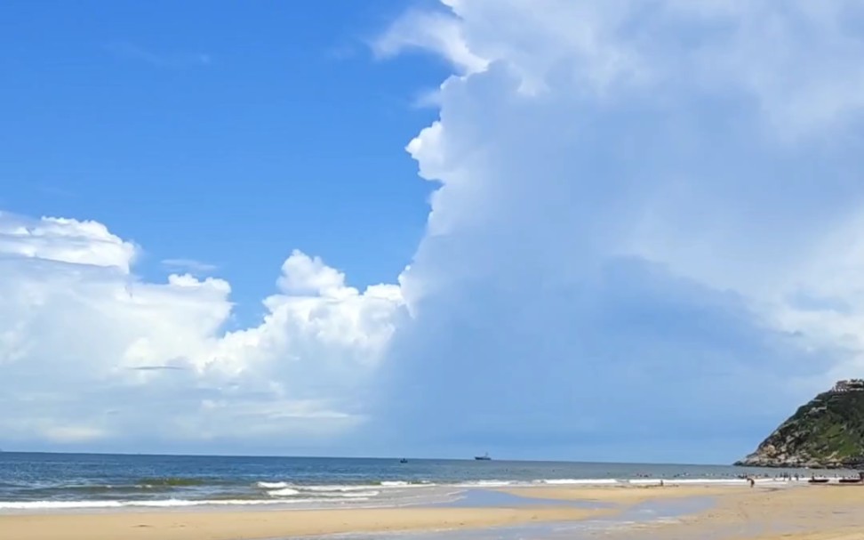 阳江海陵岛丨沿着沙滩开摩托,随手拍