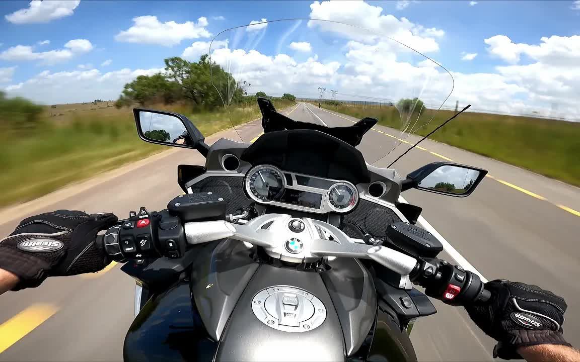 宝马k1600 gtl骑行第一视角