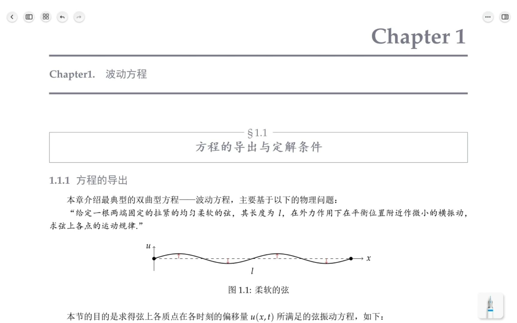 【波动方程】01.弦振动方程的导出哔哩哔哩bilibili