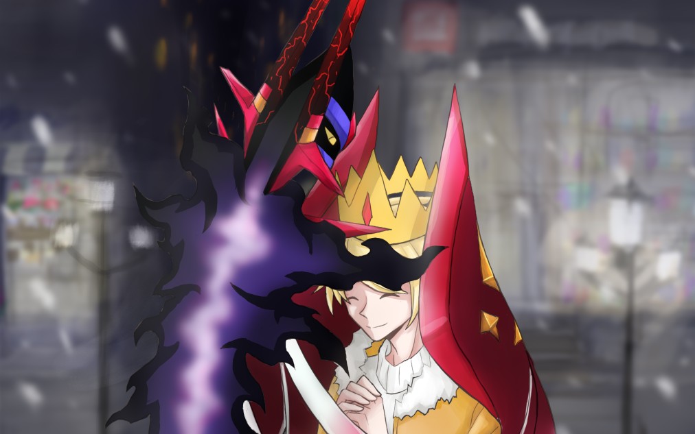 【ps板绘】索谱2020情人节贺图の填色过程