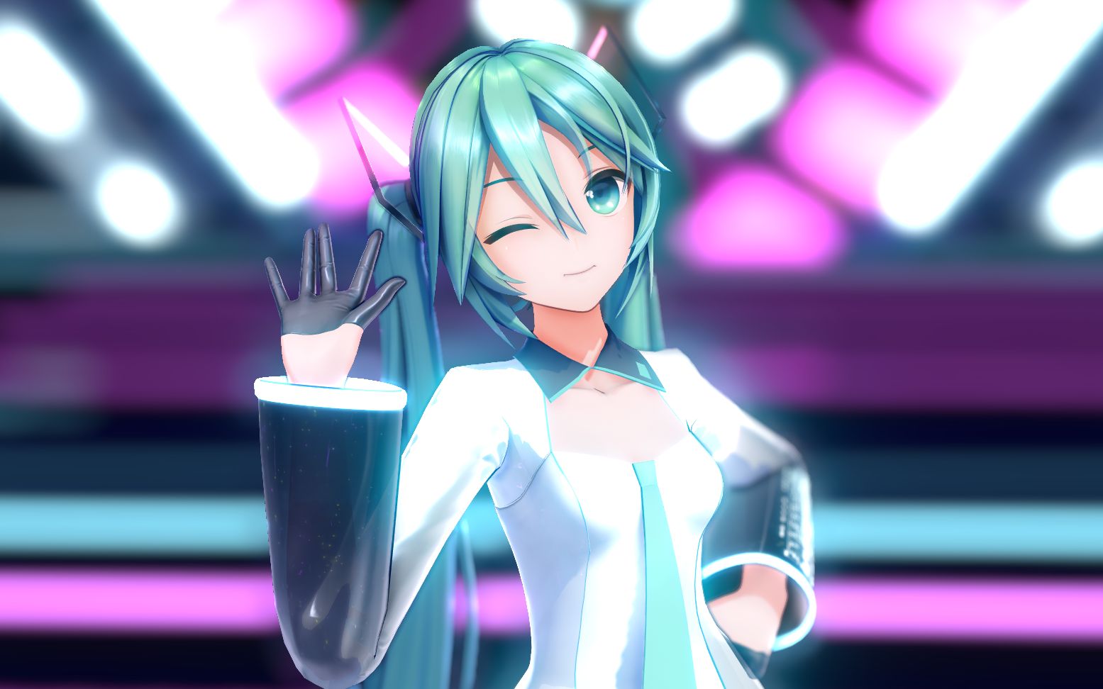 2d卡通渲染yyb式初音甜美可爱awsl