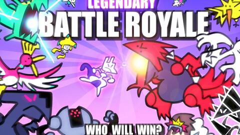 Mega Pokemon Battle Royale_哔哩哔哩_bilibili