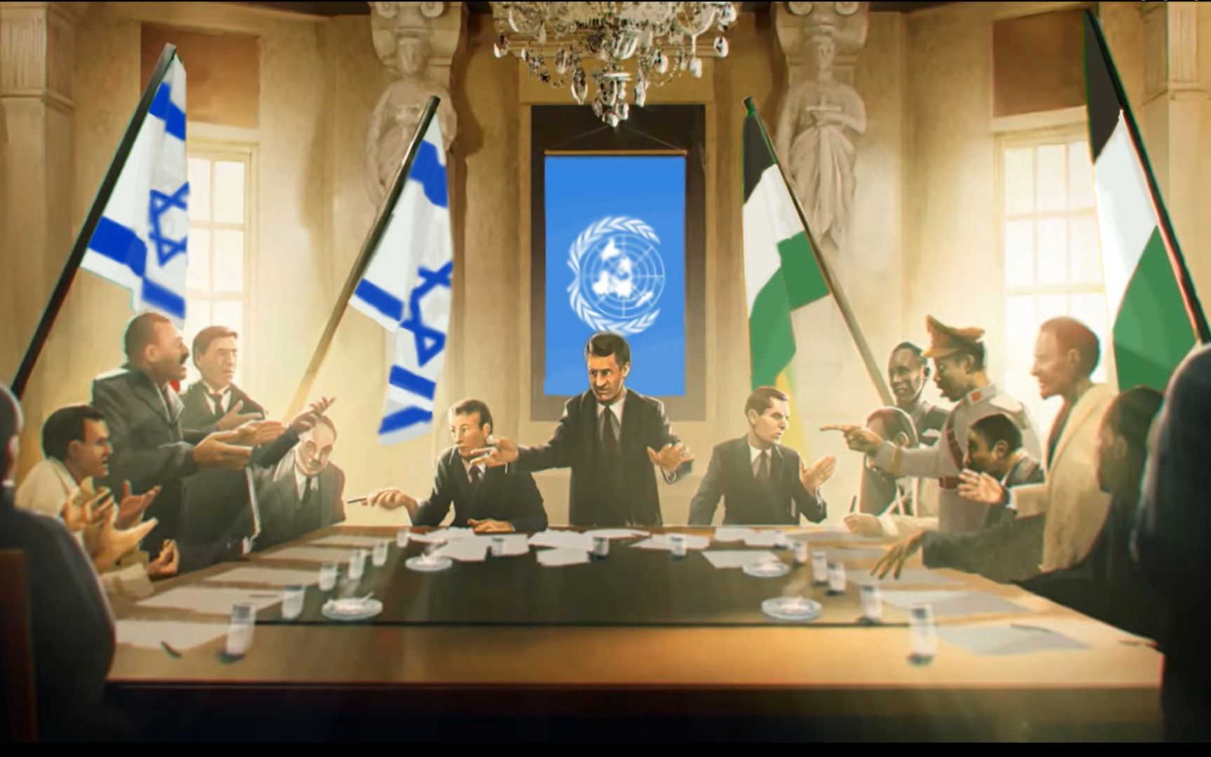 【钢铁雄心4】唯有浴血bella ciao背景修改