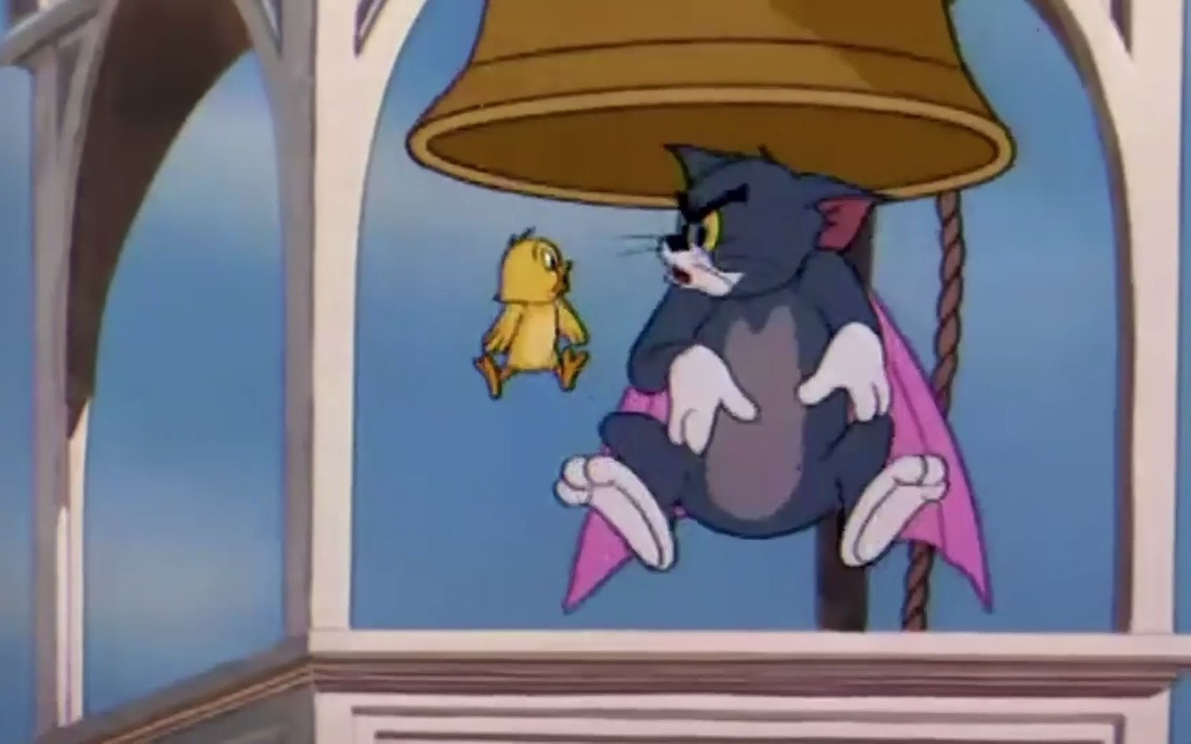 1 猫和老鼠:汤姆和分叉树疯狂摩擦,最终获得2米大长腿