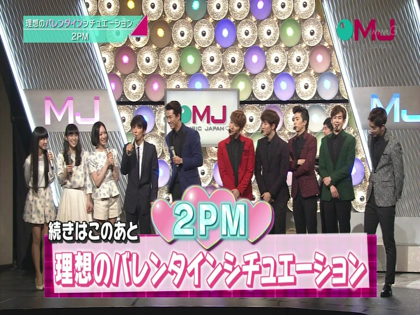 [图]2PM 日本综艺 情人节想收什么礼？李恶童的 CHOCO KISS 20150202-MUSIC JAPAN