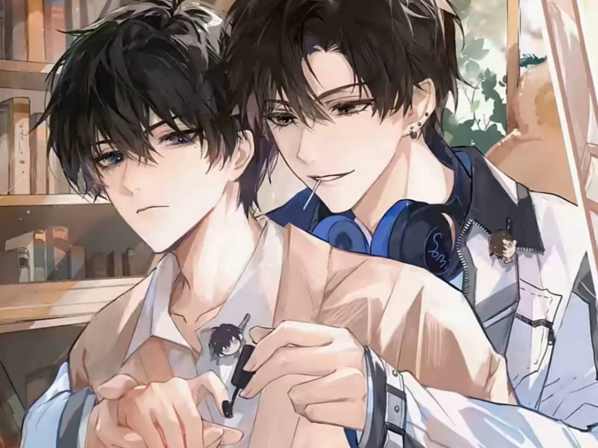 伪装学渣#贺朝谢俞