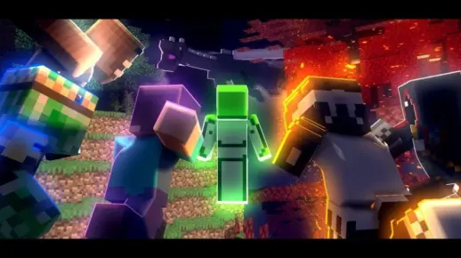我的世界动画 Minecraft dream animation_哔哩哔哩_bilibili