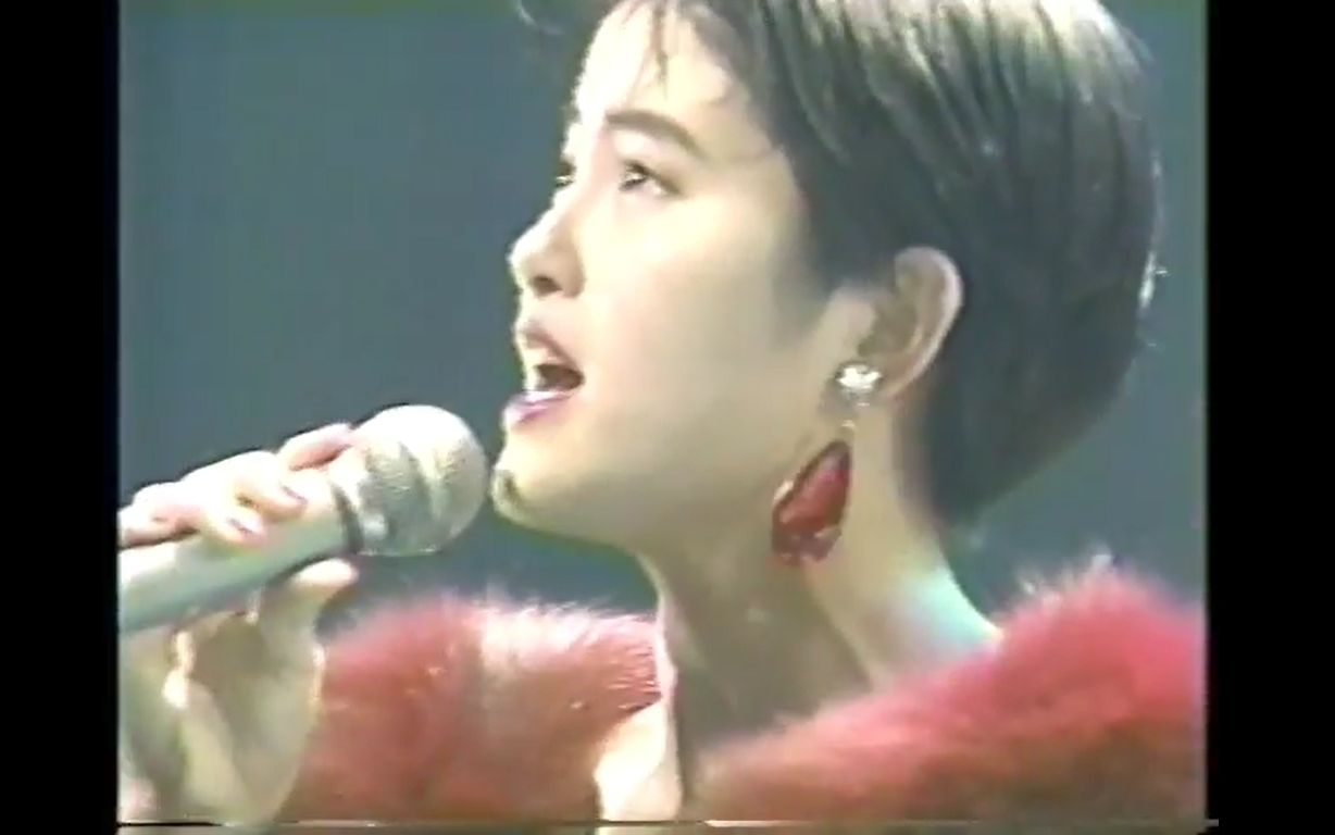 【都市丽人Yoko】荻野目洋子  VERGE OF LOVE 1988.12.30哔哩哔哩bilibili