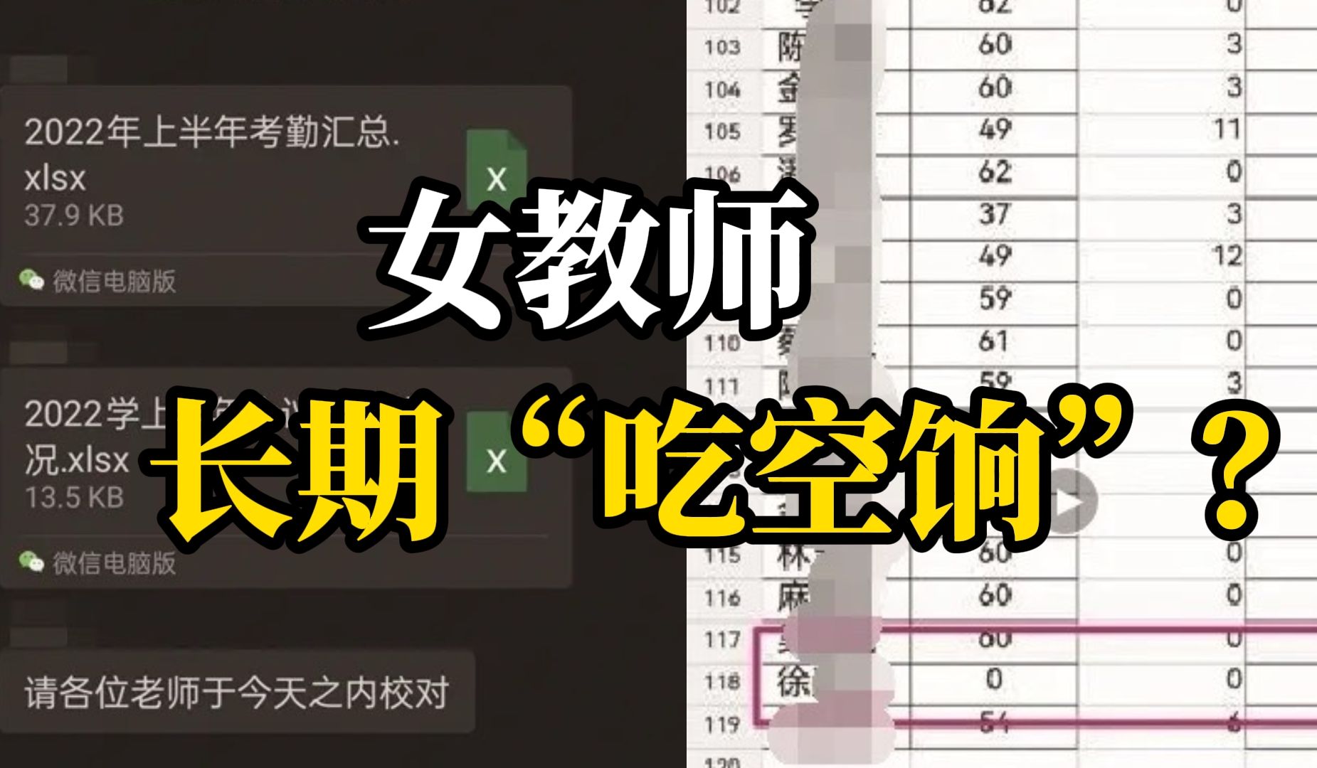 女教师被举报长期不在岗、“0打卡”、吃空饷,涉事女教师称系诬告:没严格打卡但在工作哔哩哔哩bilibili