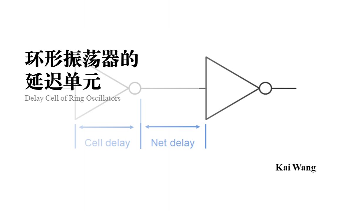 环形振荡器的延迟单元哔哩哔哩bilibili