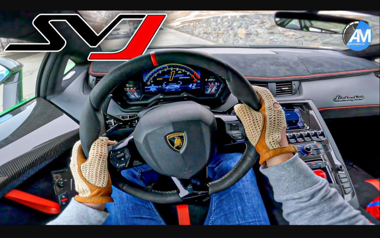 第一視角 lamborghini(蘭博基尼) aventador(埃文塔多) svj (770馬力)