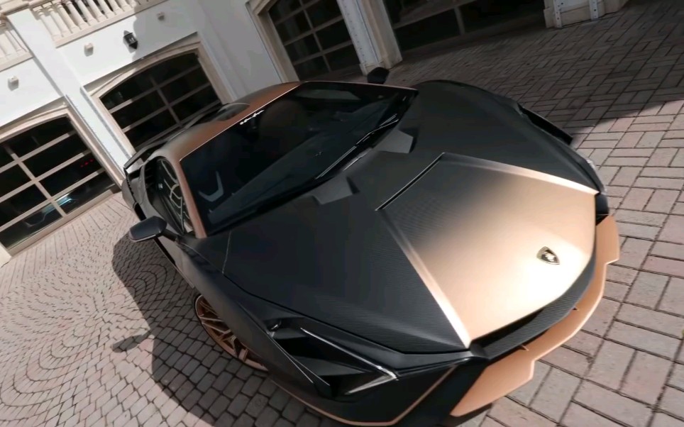 墨西哥神秘超跑收藏家驾驶兰博基尼sian(生肉)_哔哩哔哩 (゜-゜)つロ