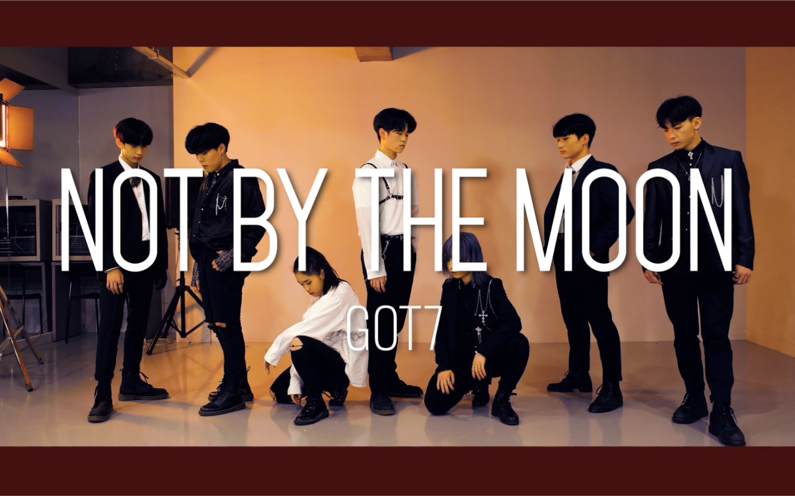 【got7】这舞不好跳啊!韩国舞团翻跳not by the moon