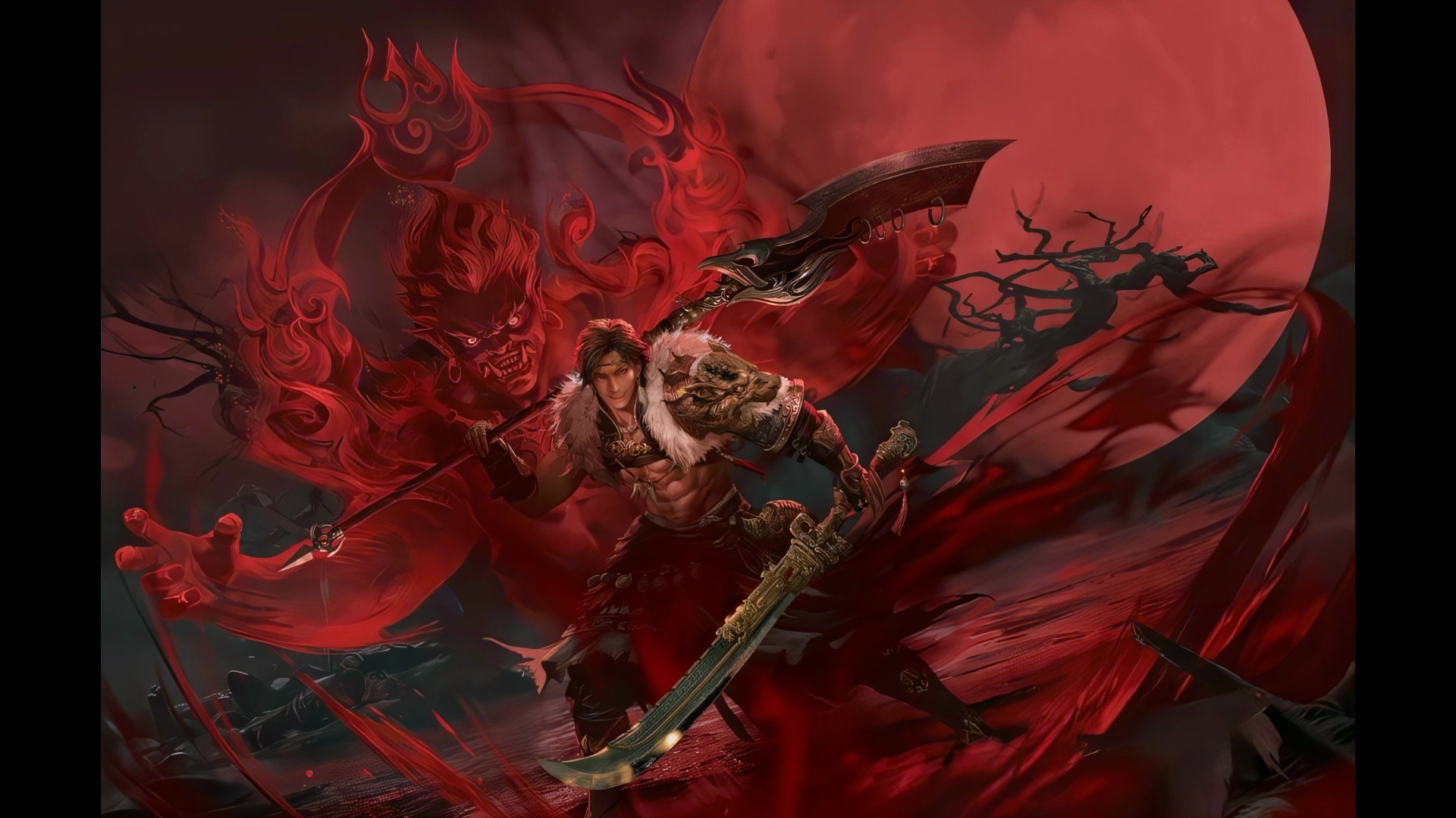 麹义带台词攻击特效60fps