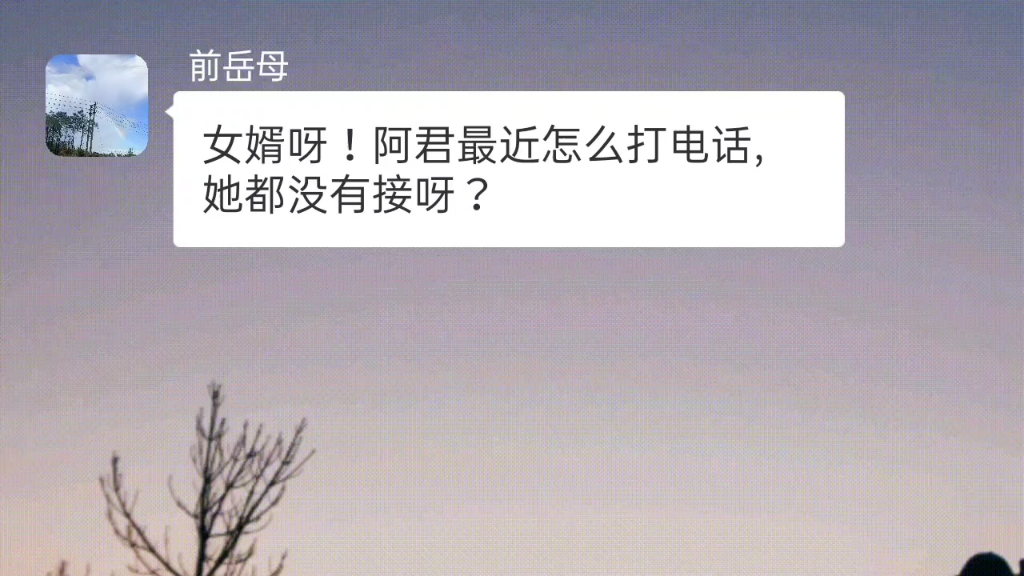 前岳母与前女婿的故事,太感人了!哔哩哔哩bilibili