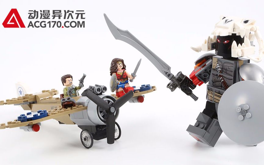 [图]【动漫异次元】乐高LEGO DC超级英雄 76075 神奇女侠 勇士之战