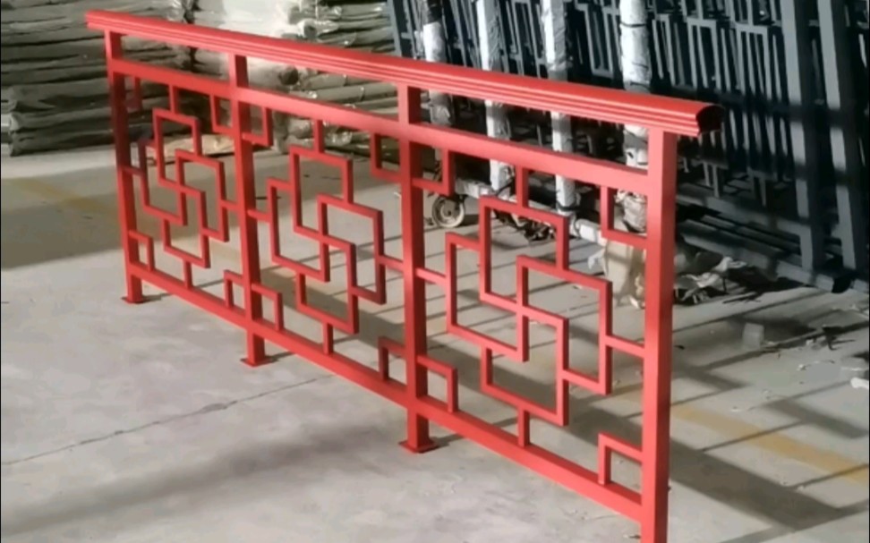 别墅铝艺护栏铝合金栏杆中式庭院围栏小区学校工厂围墙栅栏简约装