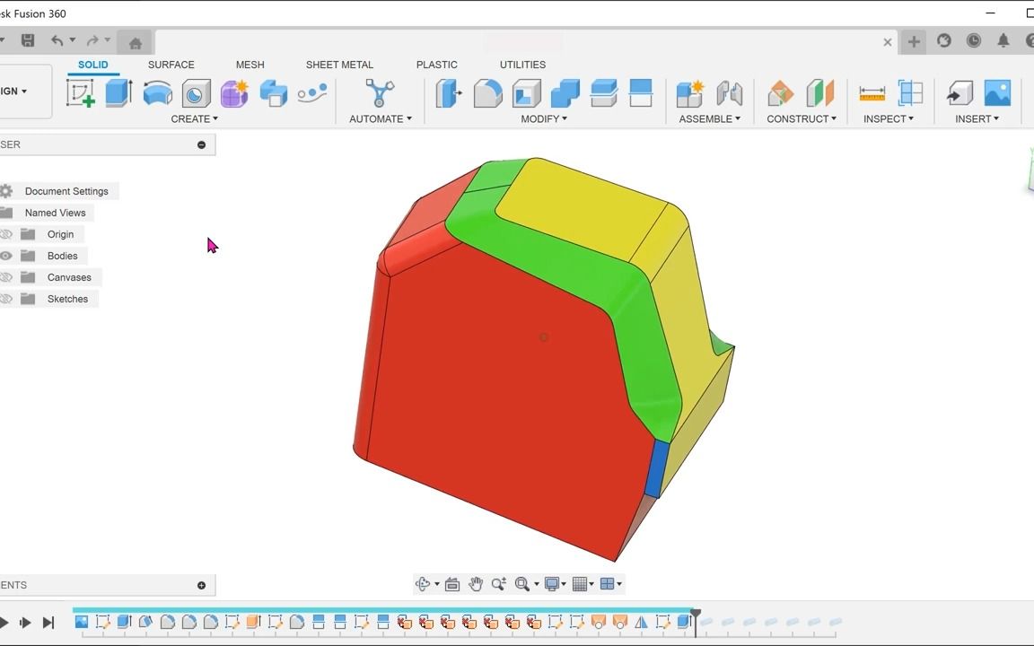 [图]建模的思考框架Fusion 360 - How to model anything - A basic thinking framework