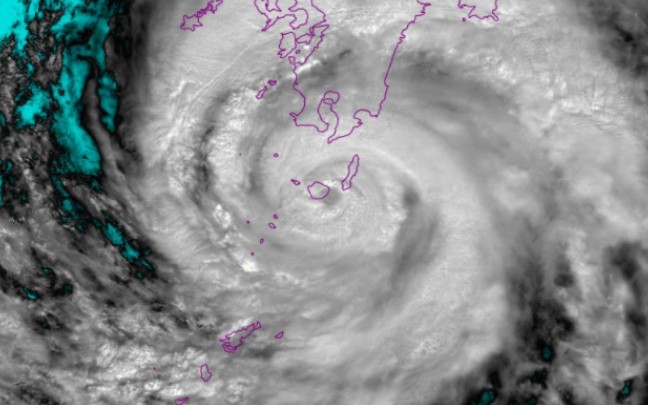 危!!超强台风＂南玛都＂袭击日本哔哩哔哩bilibili