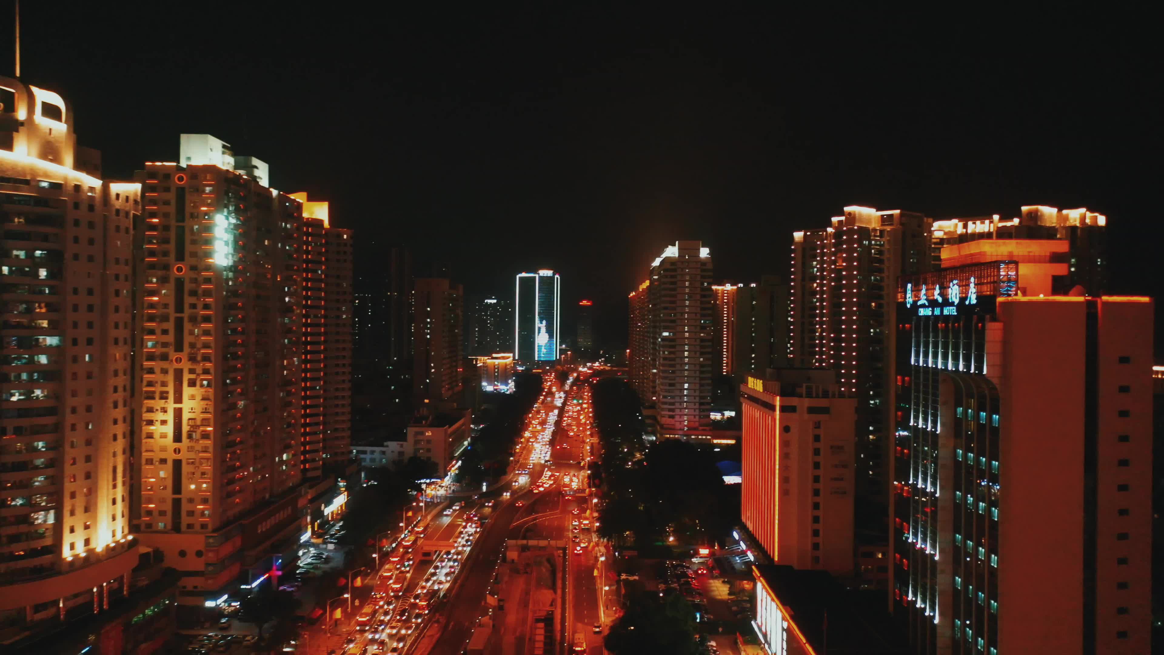 深南大道夜景