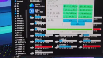 Video herunterladen: 联想固态U盘高速usb3.2，大容量2000M实际使用情况，后面就不说了，基本上稳定在90M以下