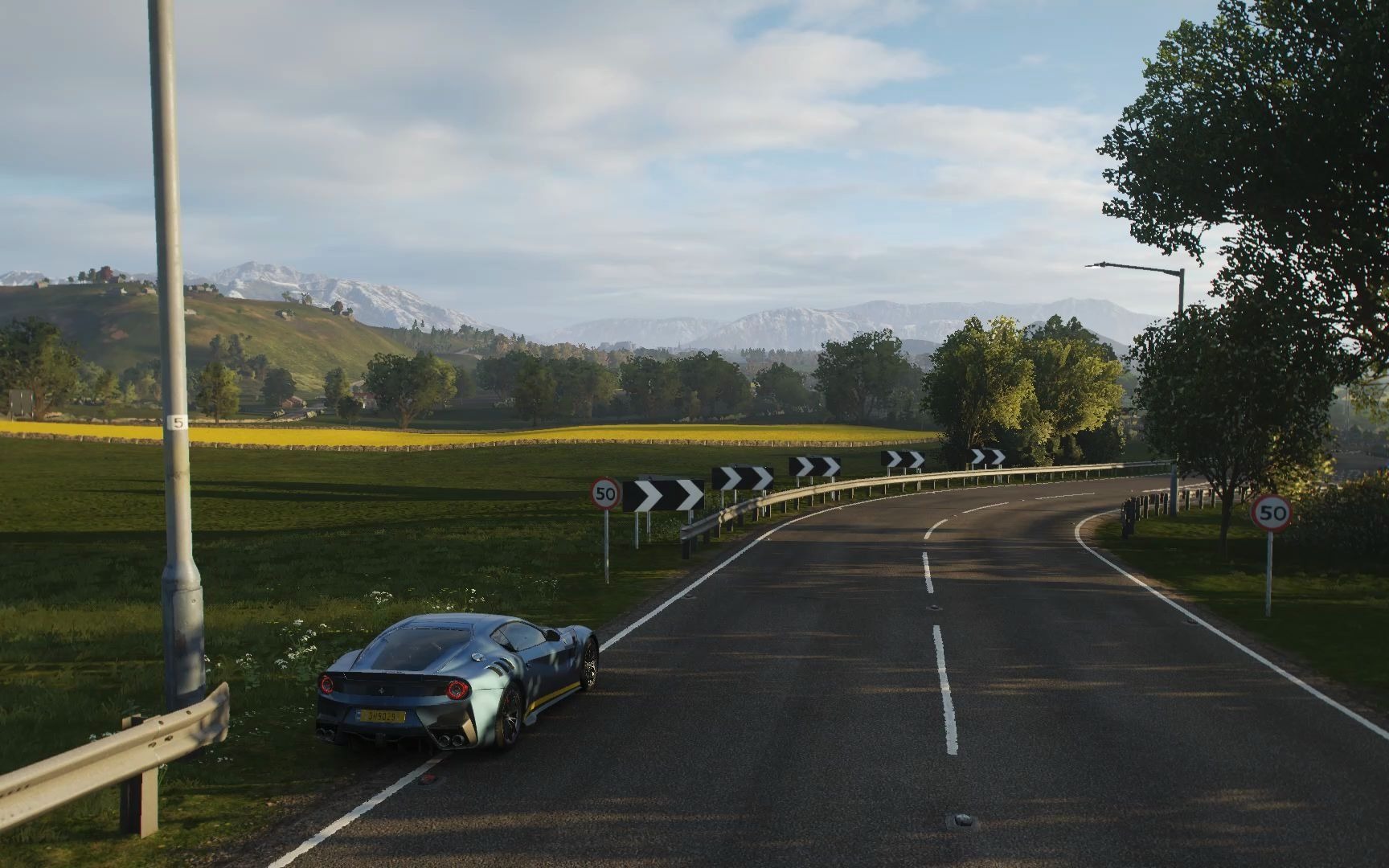 地平线4风景欣赏法拉利