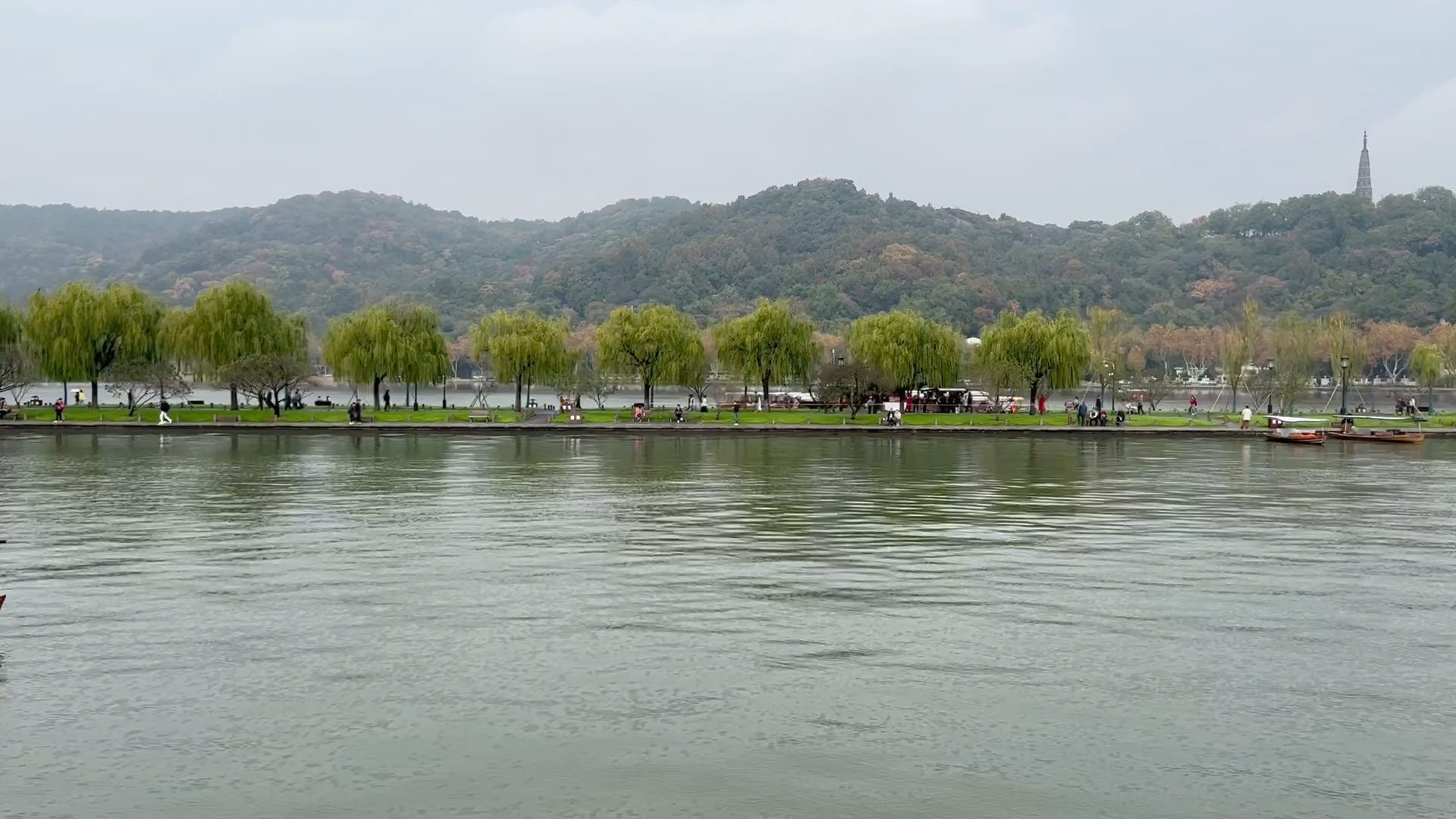 vlog 1 西湖·白堤_哔哩哔哩_bilibili