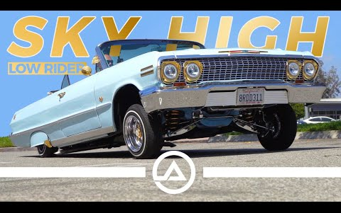 LS1移植 1963年雪佛兰英帕拉 Chevy Impala 敞篷版 Lowrider 低底盘跳跳车哔哩哔哩bilibili