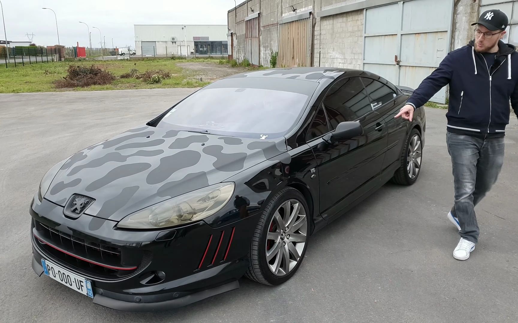 来看标致407 coupe 改装车够不够吸引眼球?【4k】