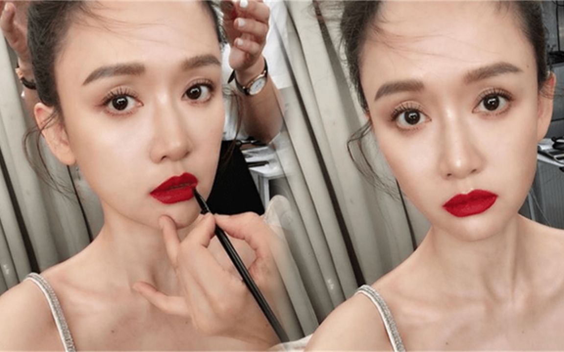 陈乔恩婚后复工又瘦了穿吊带露精致锁骨巴掌脸抢镜状态超好