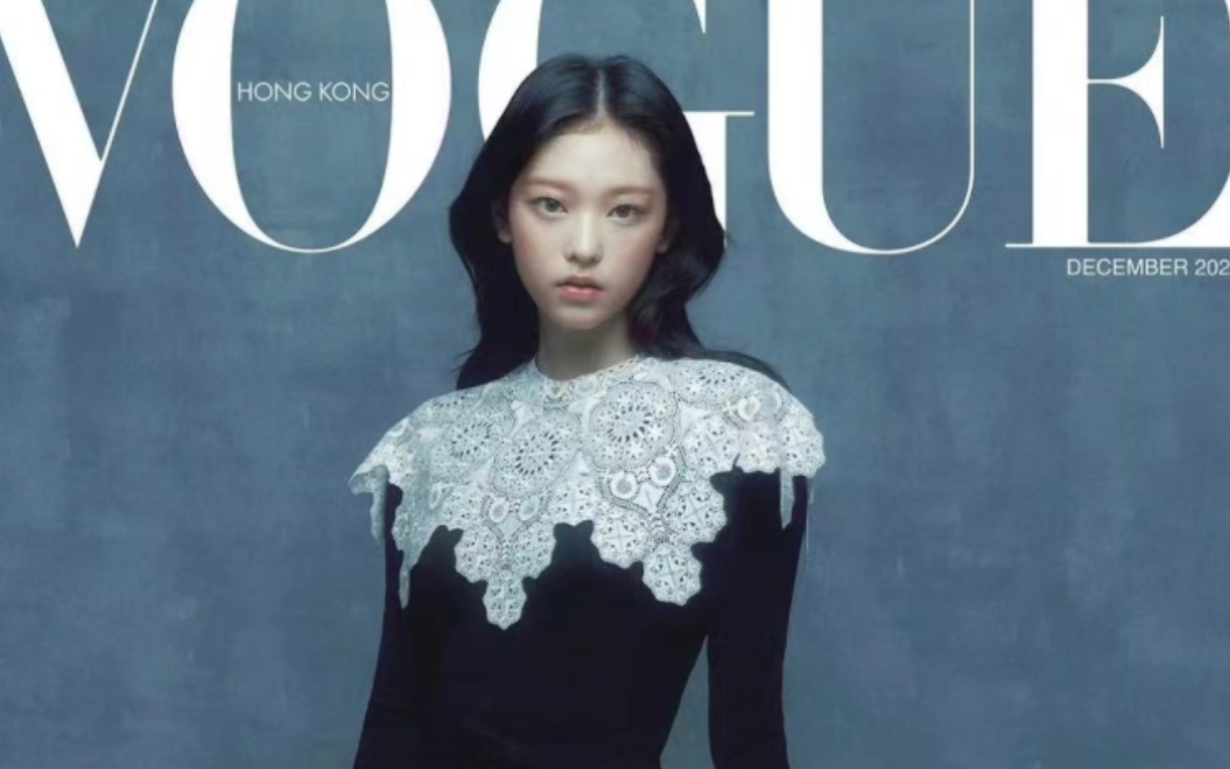 haerin X VOGUE HK 迪奥推封Vogue香港闭年刊哔哩哔哩bilibili