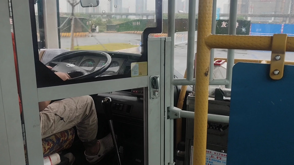 【柴油手波车】广州公交南沙55路klq6770gae4(第二批)司机操作/挂档