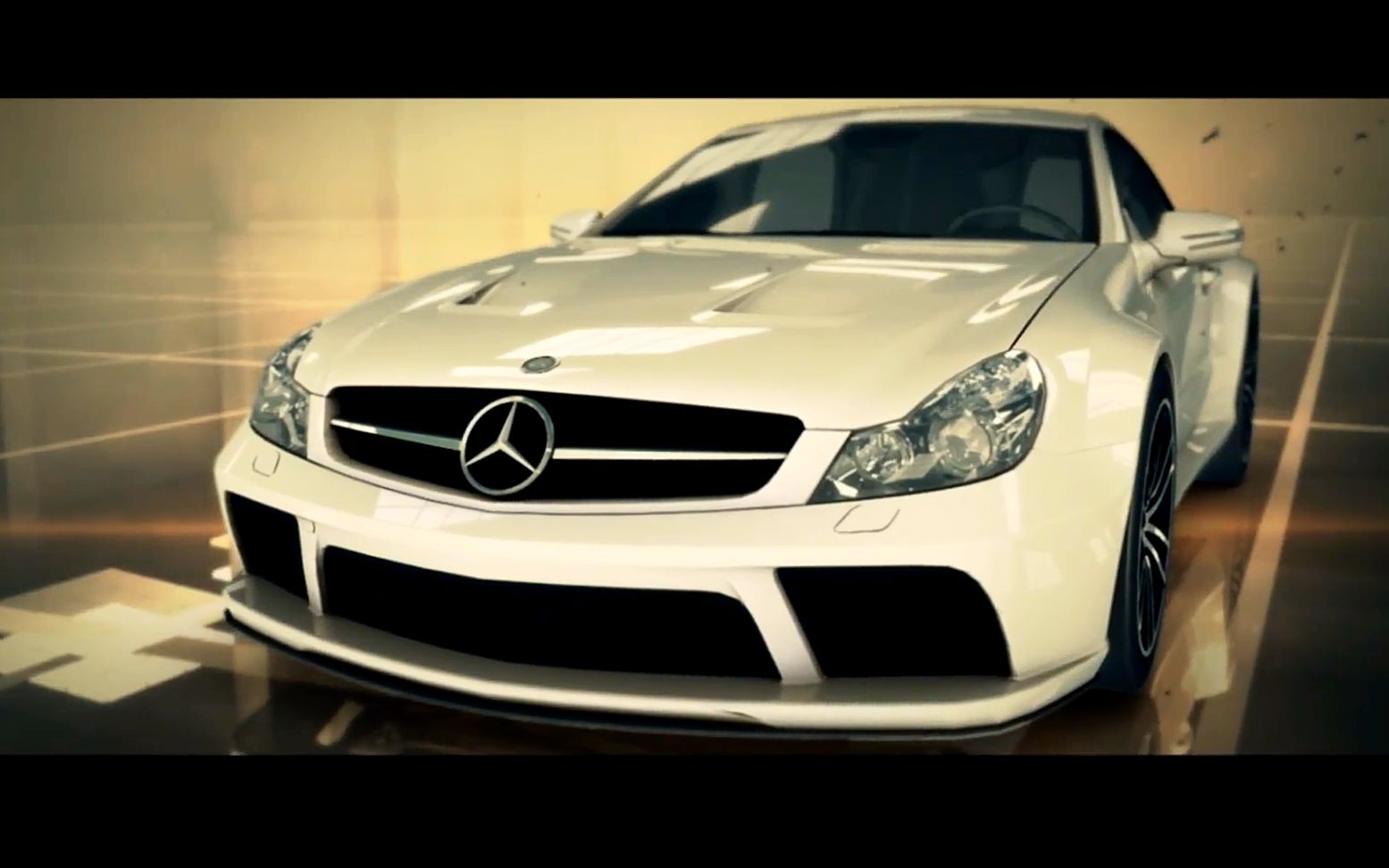 极品飞车17最高通缉:这个奔驰有了氮气才打败他