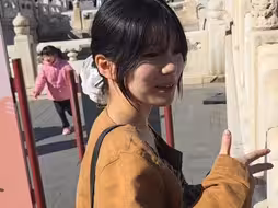 带樱花妹女友逛故宫