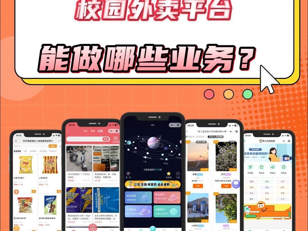 校园外卖平台能做哪些业务?哔哩哔哩bilibili