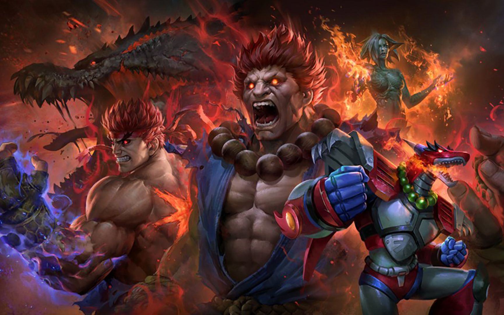 【结尾福利】逆天穿越各种游戏《快打旋风lns》musou难度 豪鬼通关