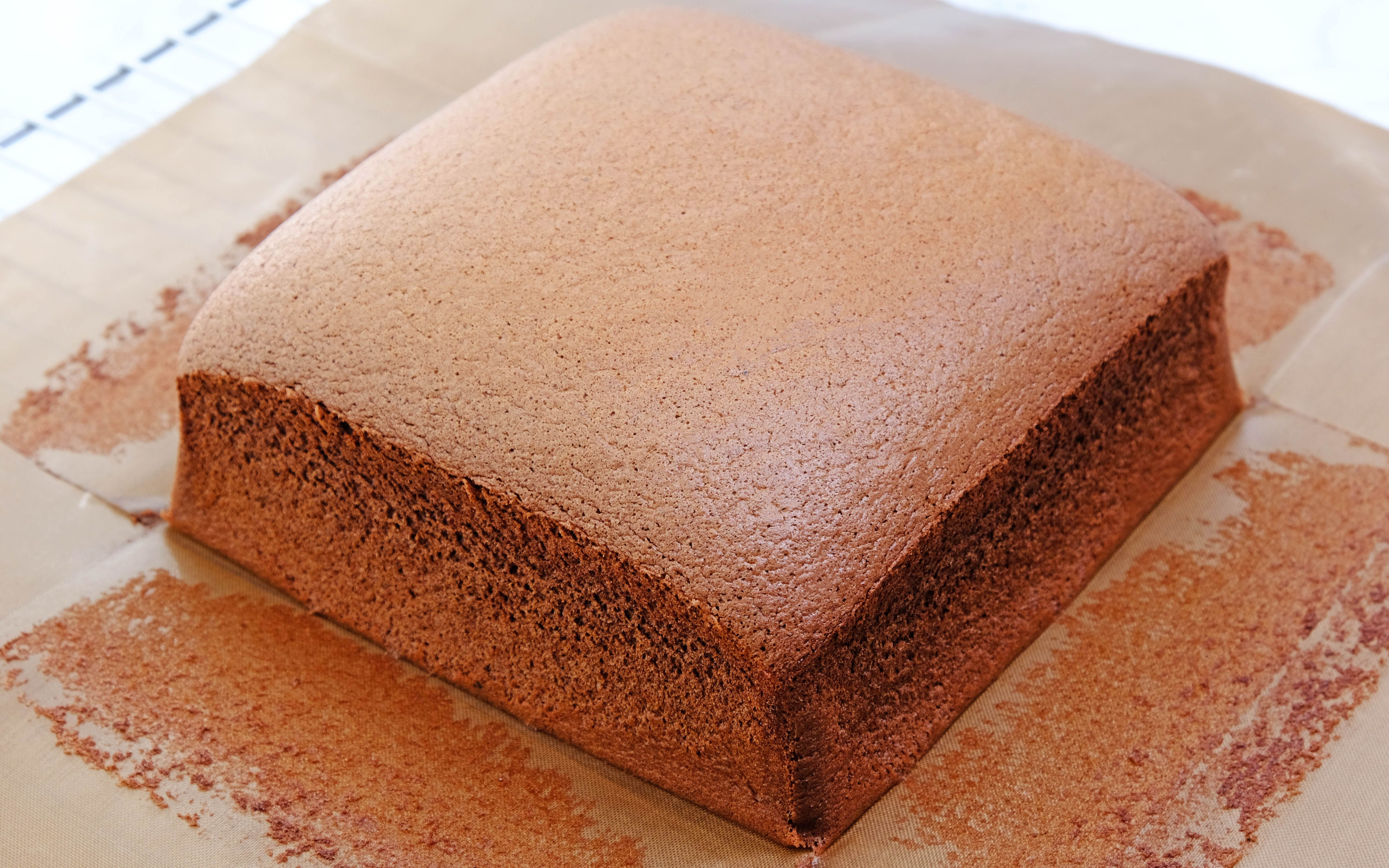 【4k】9595松软绵密,入口即化的巧克力古早蛋糕_哔哩哔哩_bili