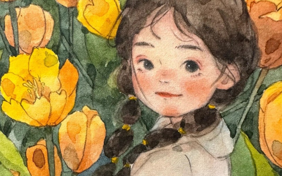 治愈系| 记录一个水彩绘画过程