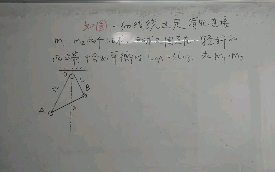 一种两物理平衡态的巧妙分析哔哩哔哩bilibili