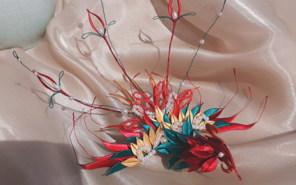 红绿色的缠花凤凰你见过吗?