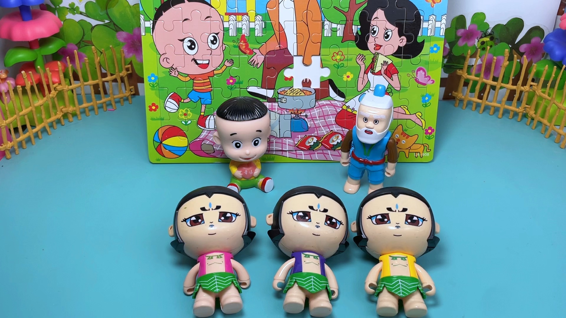 葫芦娃拼全家福