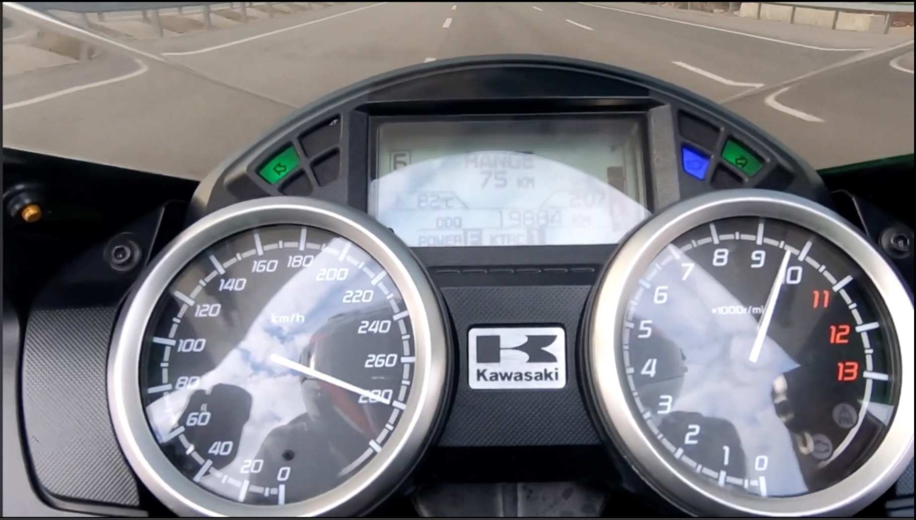 川崎zx-14rr 极速测试