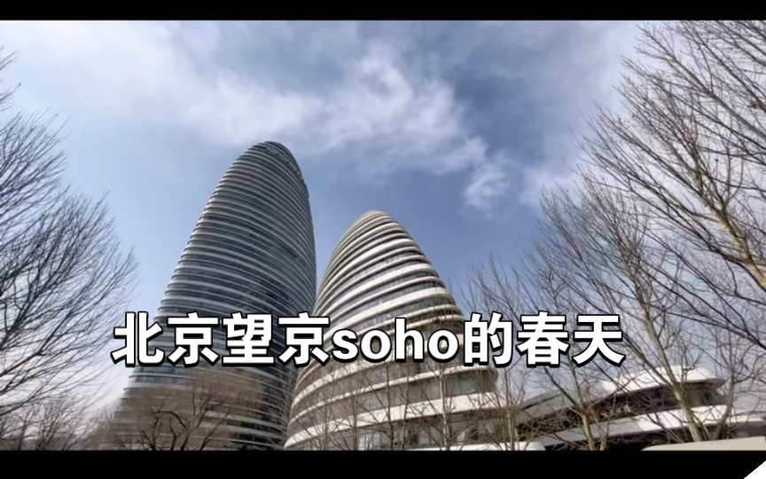 北京望京soho的春天哔哩哔哩bilibili