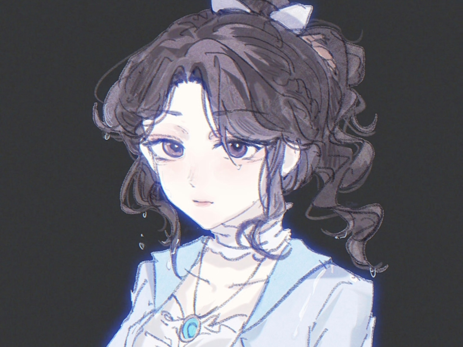 被雨淋湿的猫