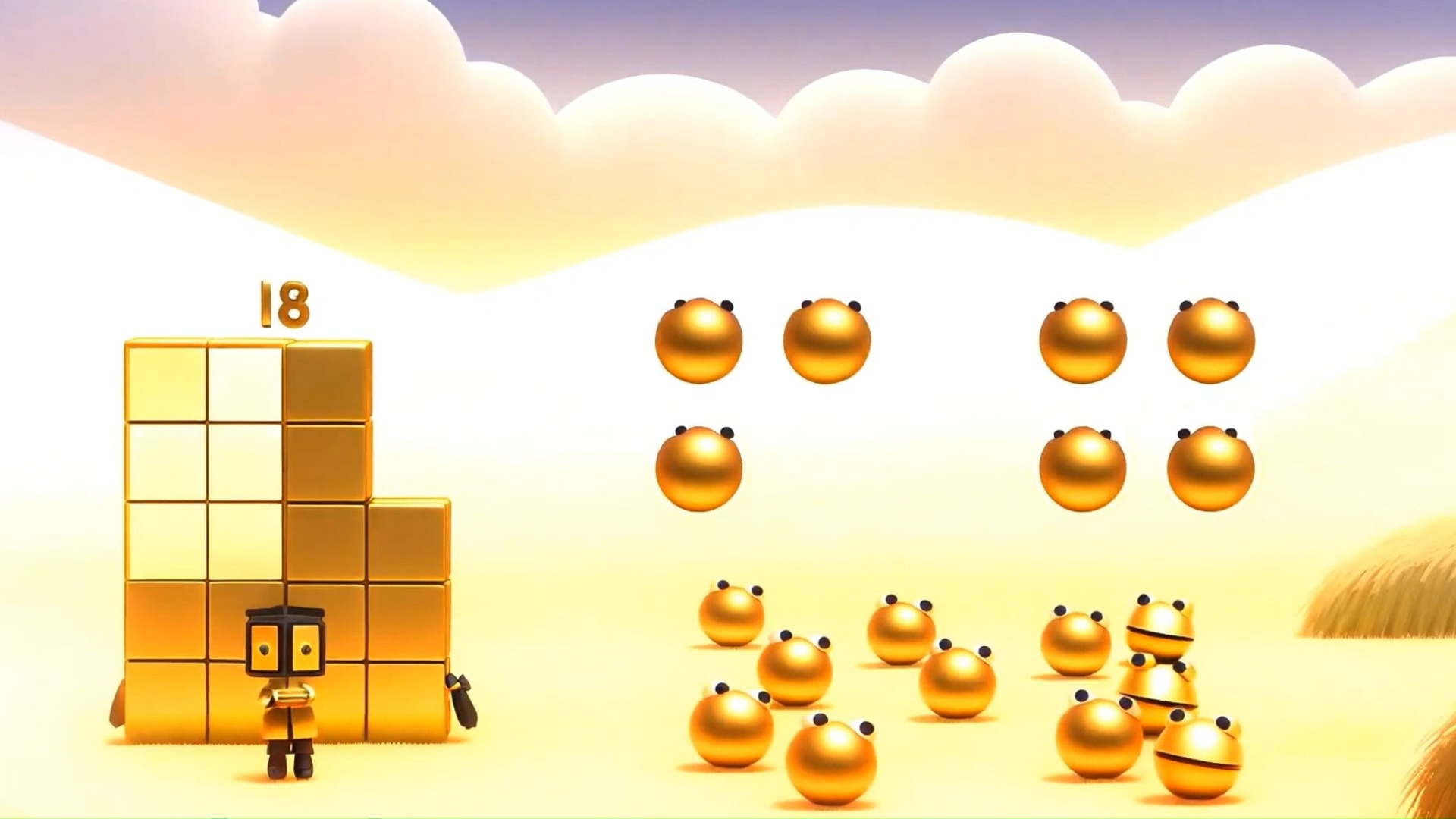 数字金块 宝宝学数数 儿童益智动画短片