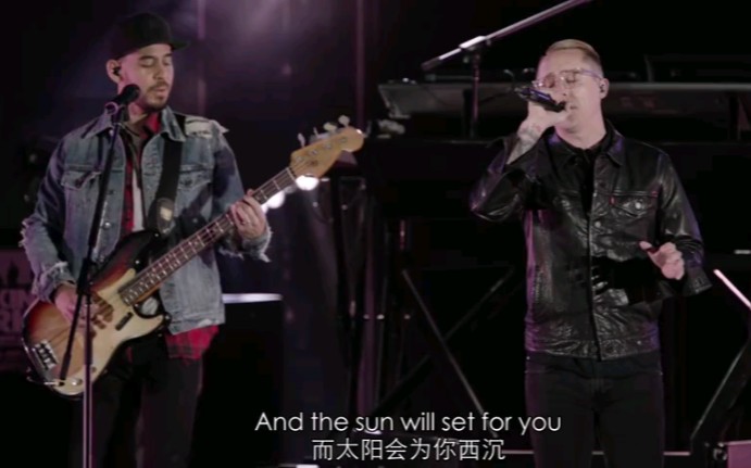 [图]【linkin park & Ryan Key】 - Shadow Of The Day (&With Or Without You) 中英字幕