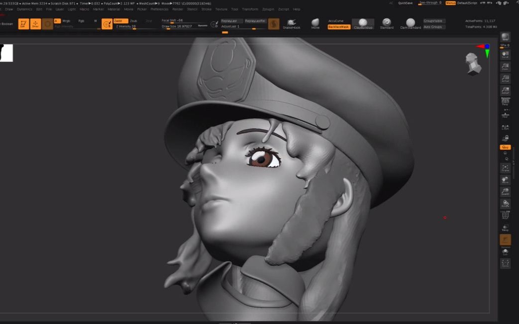 高达seed玛琉舰长 手办制作过程 1月11日直播回放