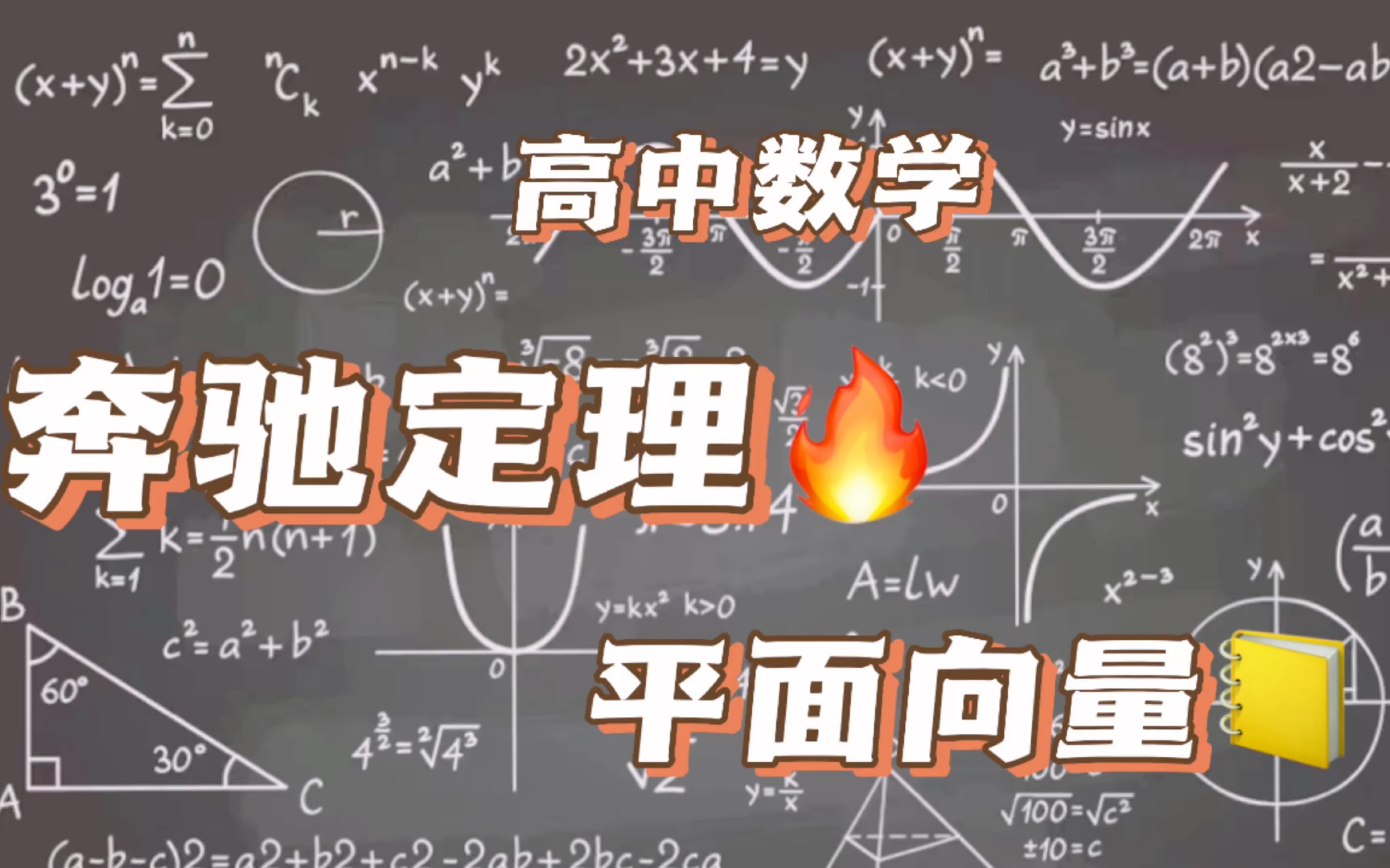 奔驰定理与三角形四心～平面向量