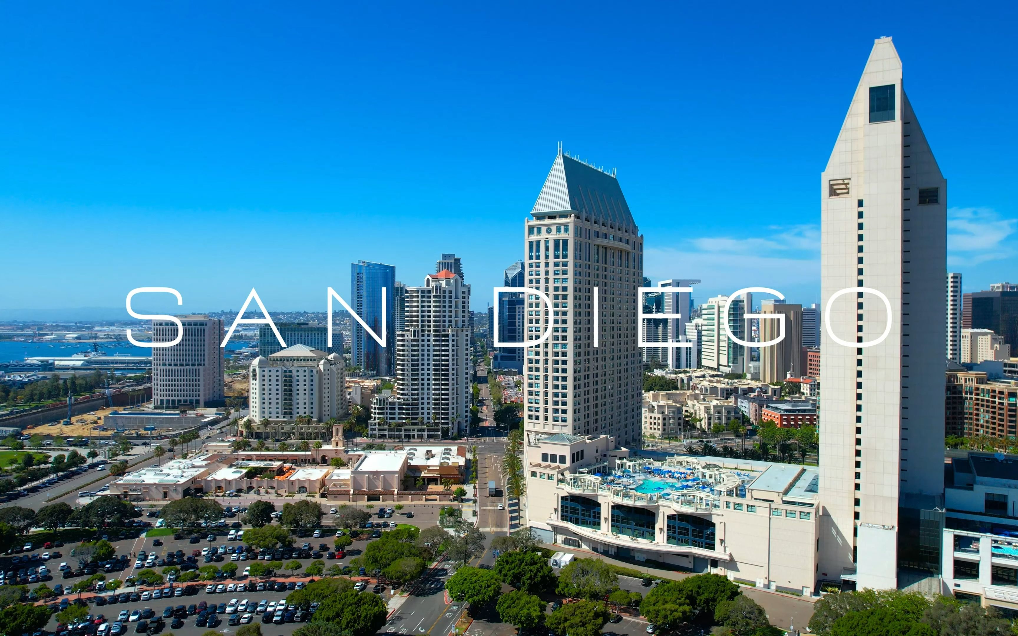 【4k超高清-美国】加利福尼亚州圣地亚哥8k视频超高清-美国最好的城市
