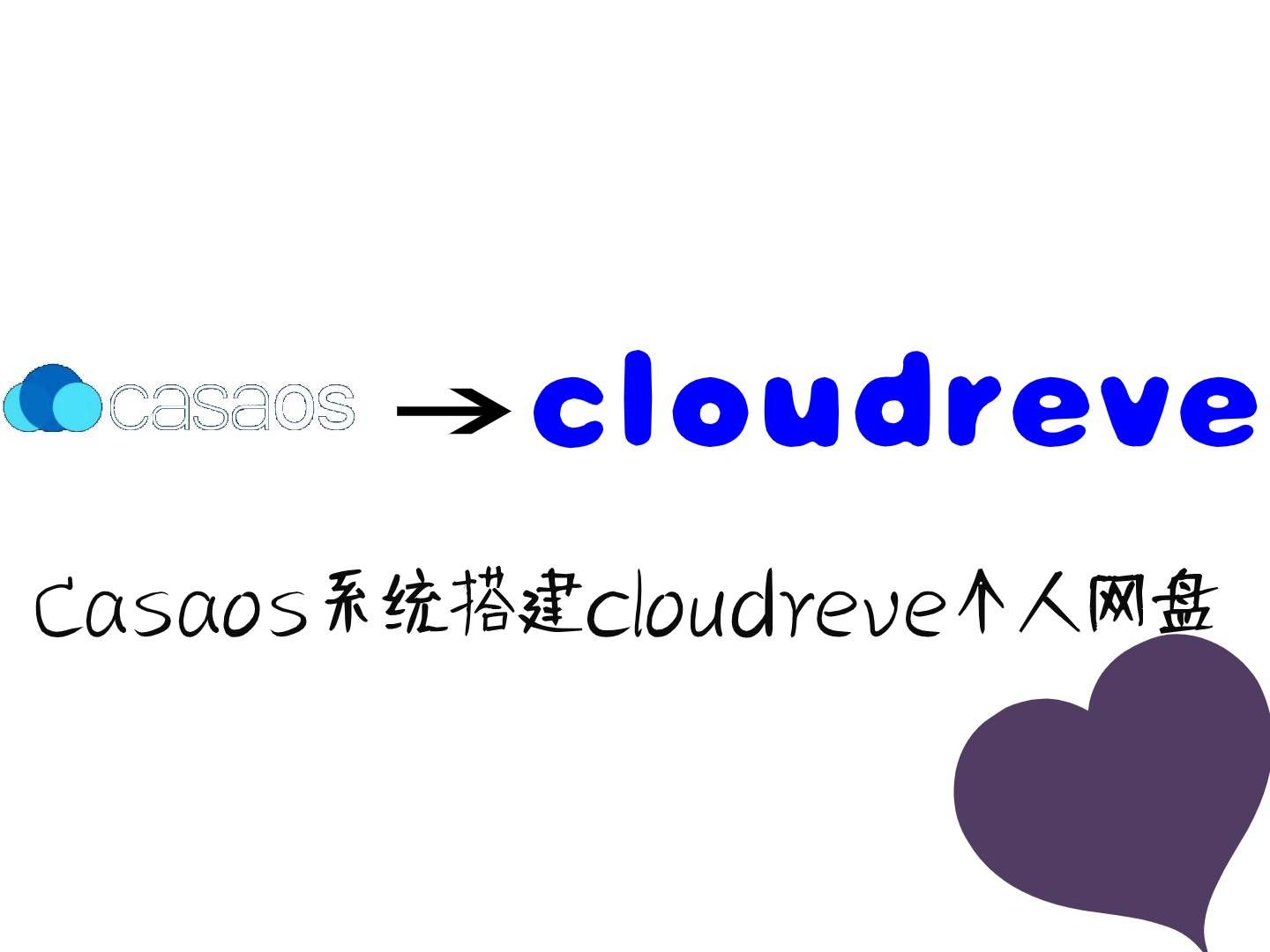 casaos搭建cloudreve网盘哔哩哔哩bilibili